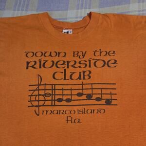 Vintage Louis Armstrong Down By The Riverside Club T Shirt Jazz Music Florida